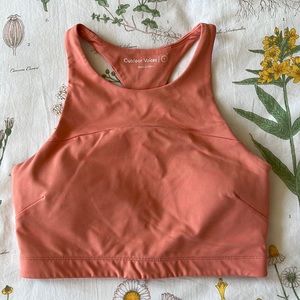 OV TechSweat Crop in Terracotta 🍊